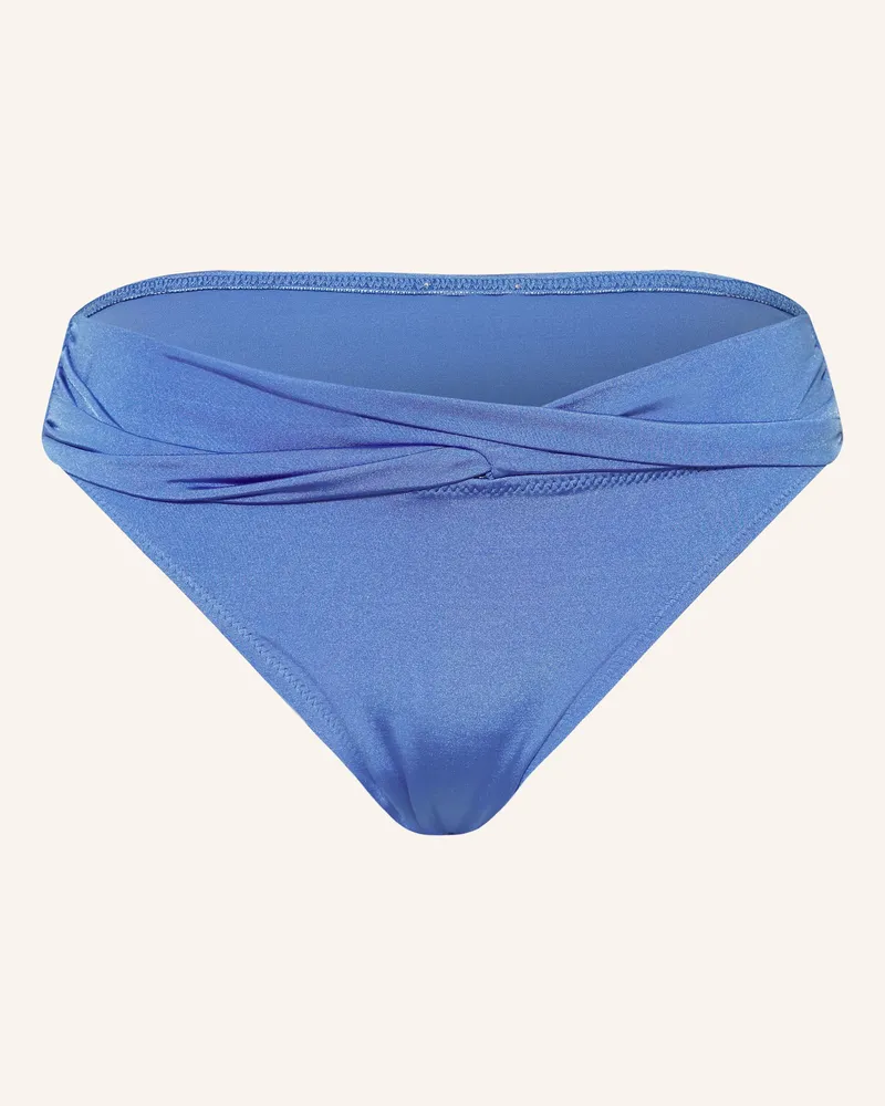 watercult Basic-Bikini-Hose SHIMMERING SOLIDS Blau