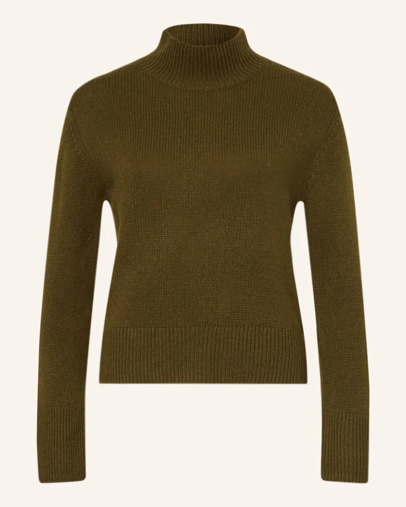Darling Harbour Cashmere-Pullover gruen Olive