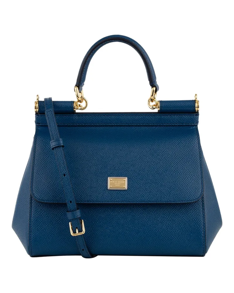 Dolce & Gabbana Handtasche MISS SICILY MINI Blau