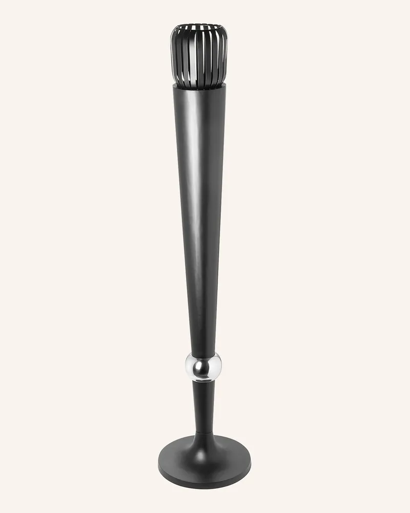 Fink Vase, Bodenleuchter MARNI Schwarz