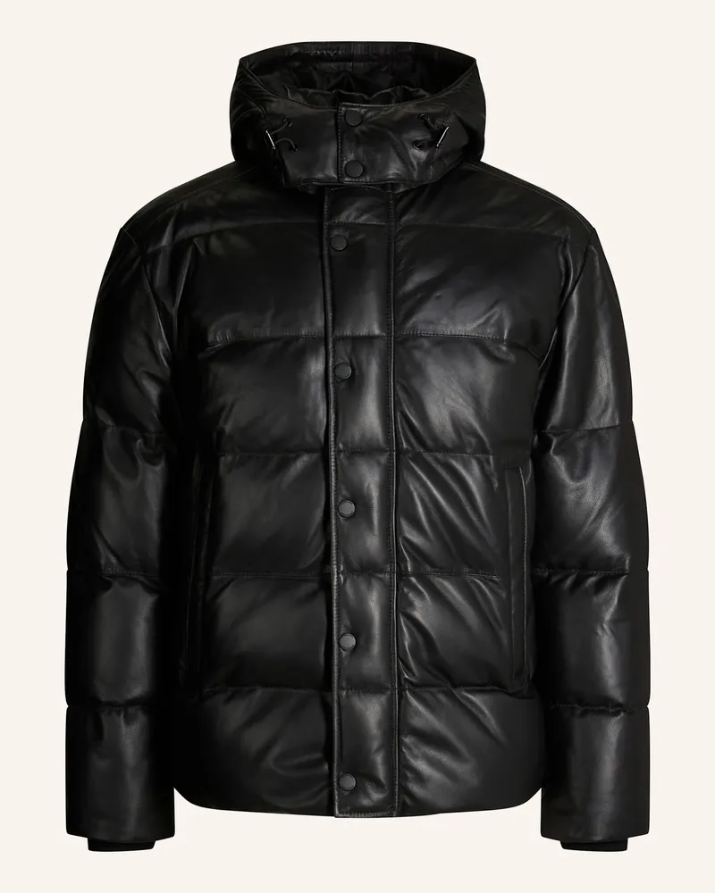 Strellson Lederjacke BODIO Schwarz