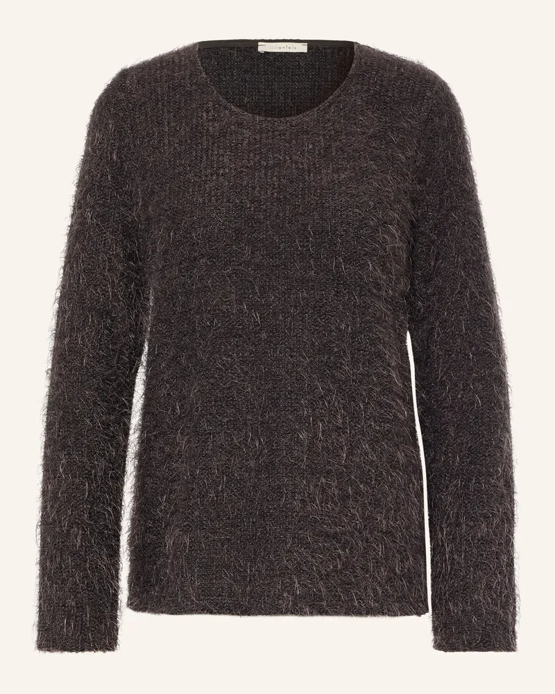lilienfels Pullover braun Dunkelbraun