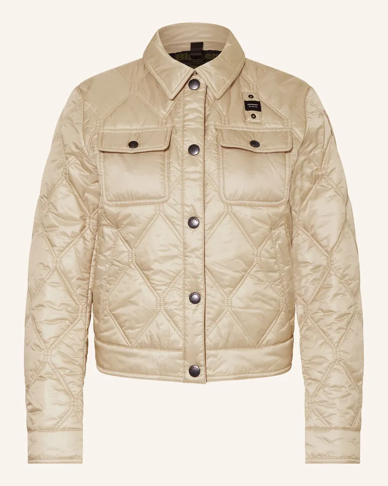 Blauer Steppjacke DELHI Beige