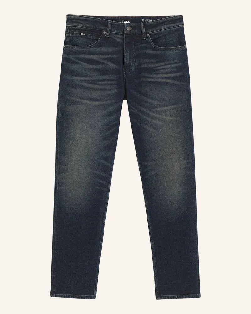 HUGO BOSS Jeans C-Re.Maine Regular Fit braun Dunkelblau