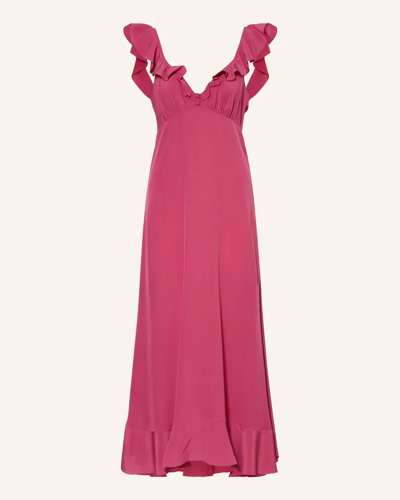 Chloé Seidenkleid pink Pink