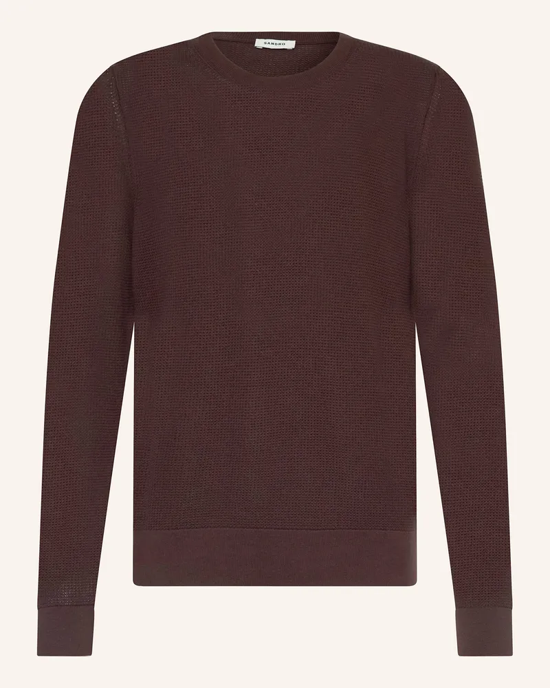 Sandro Pullover Dunkelbraun