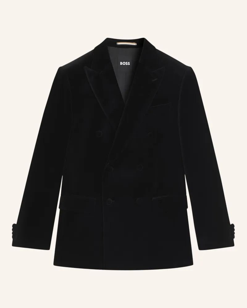 HUGO BOSS Blazer H-HUTSON-DB-254 Slim Fit Schwarz