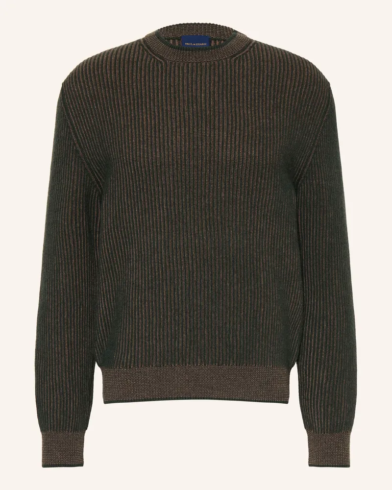Paul & Shark Pullover gruen Dunkelgrün