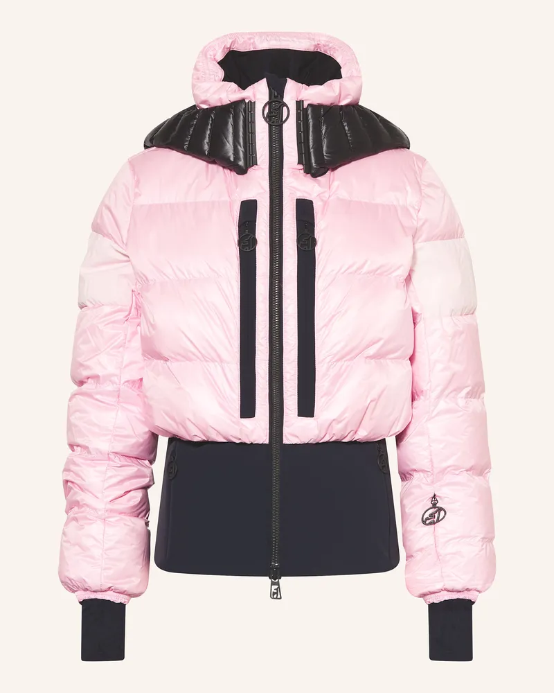 Picture Daunen-Skijacke BERNADETTE Rosa