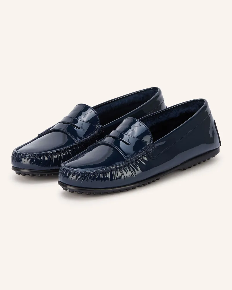lilienfels Penny-Loafer blau Dunkelblau