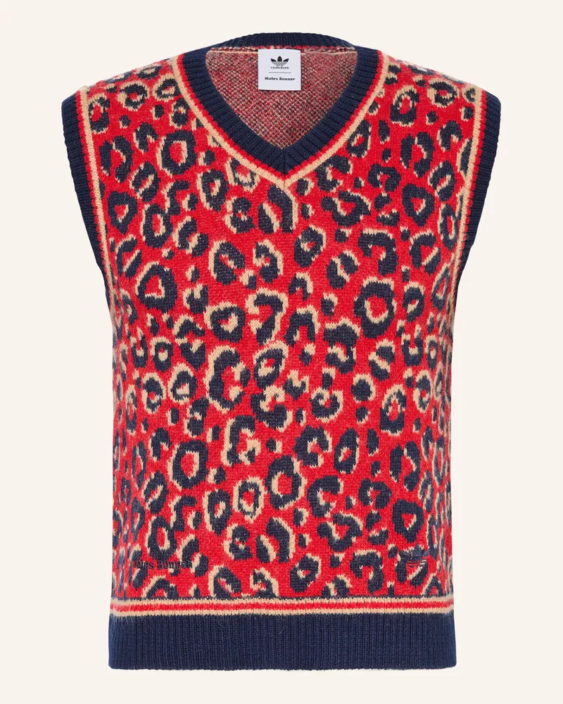 adidas Pullunder Rot