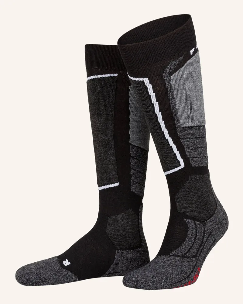 Falke Skisocken sk2 schwarz Schwarz