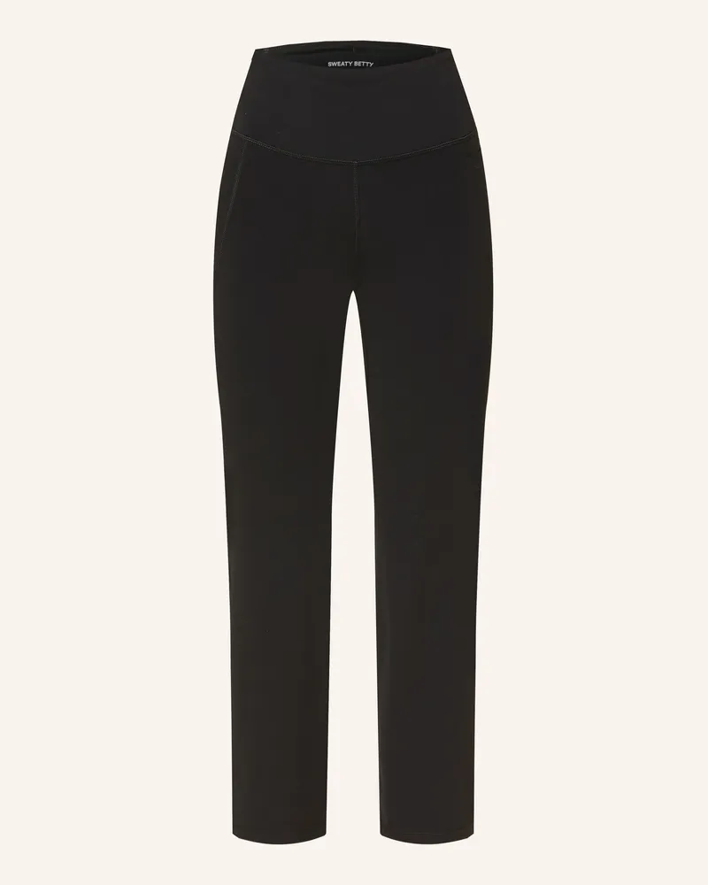 Sweaty Betty Tights Ultimate Studio Crop schwarz Schwarz