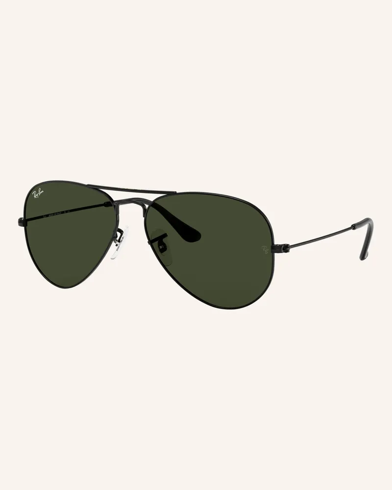 Ray Ban Sonnenbrille rb3025 Aviator schwarz Schwarz