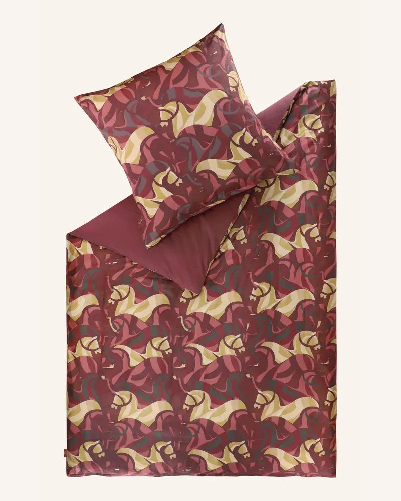 Aigner Satin Bettwäsche Epona lila Dunkelrot