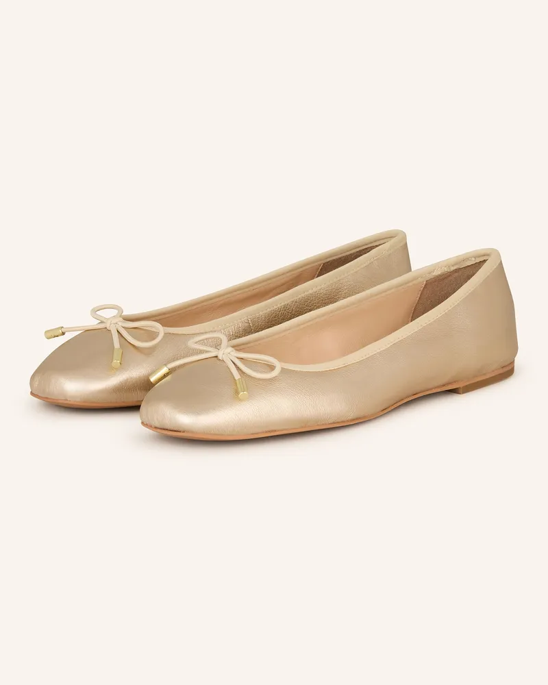 Inuovo Ballerinas Gold
