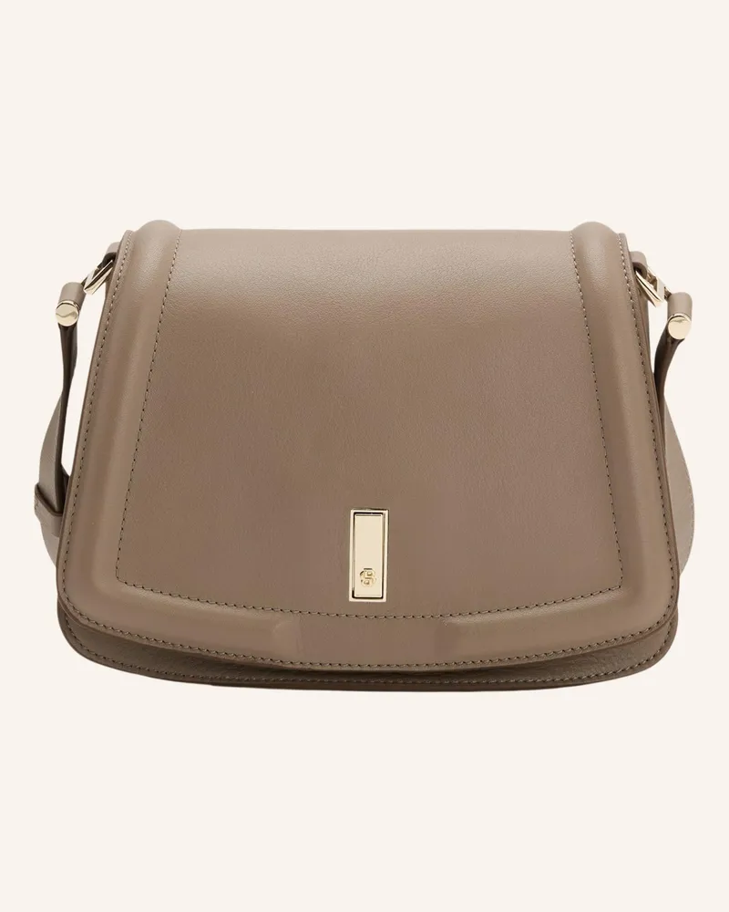 HUGO BOSS Crossbody-Tasche ARIELL SADDLE M Braun