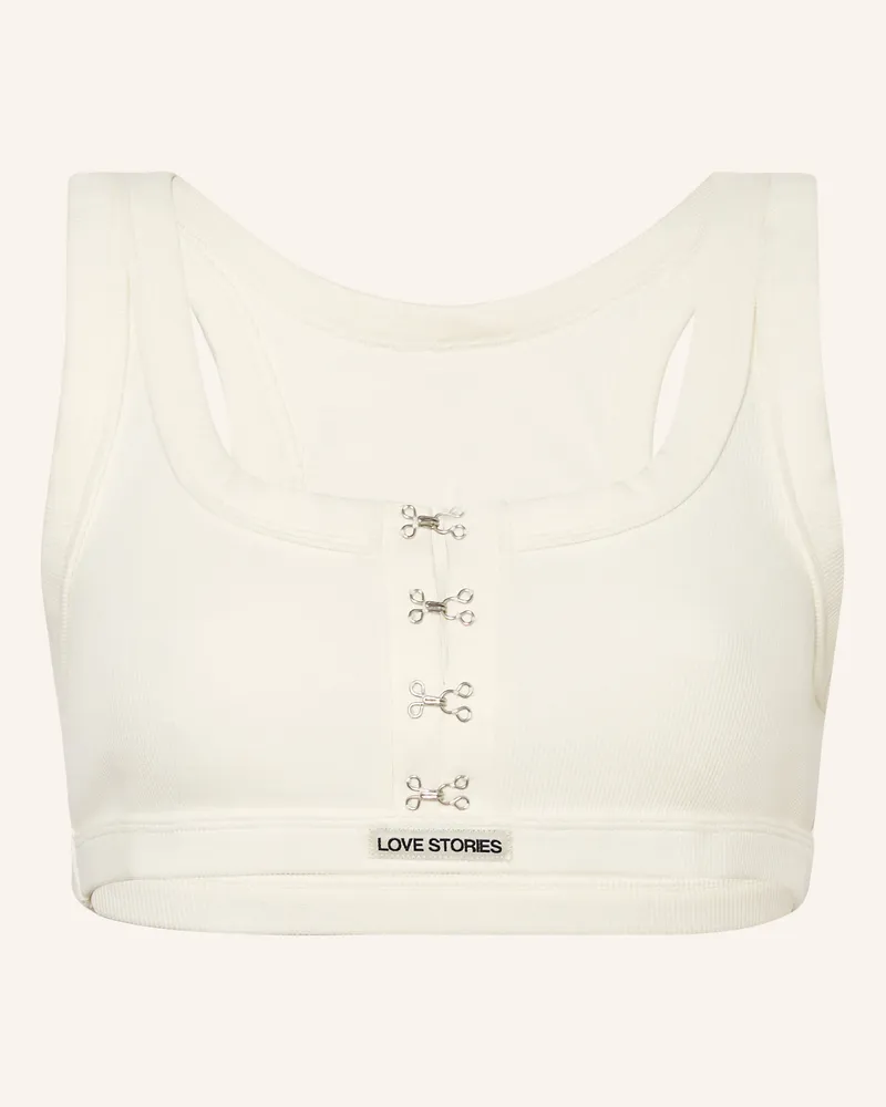 Closed Bustier Rika weiss Ecru
