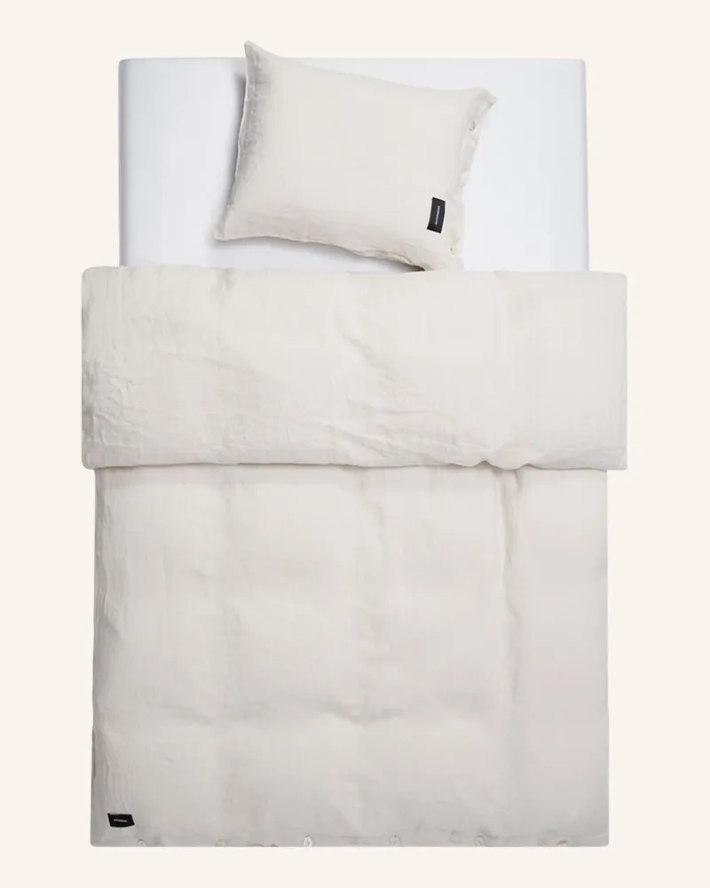 MAGNIBERG Bettbezug Mother beige Creme