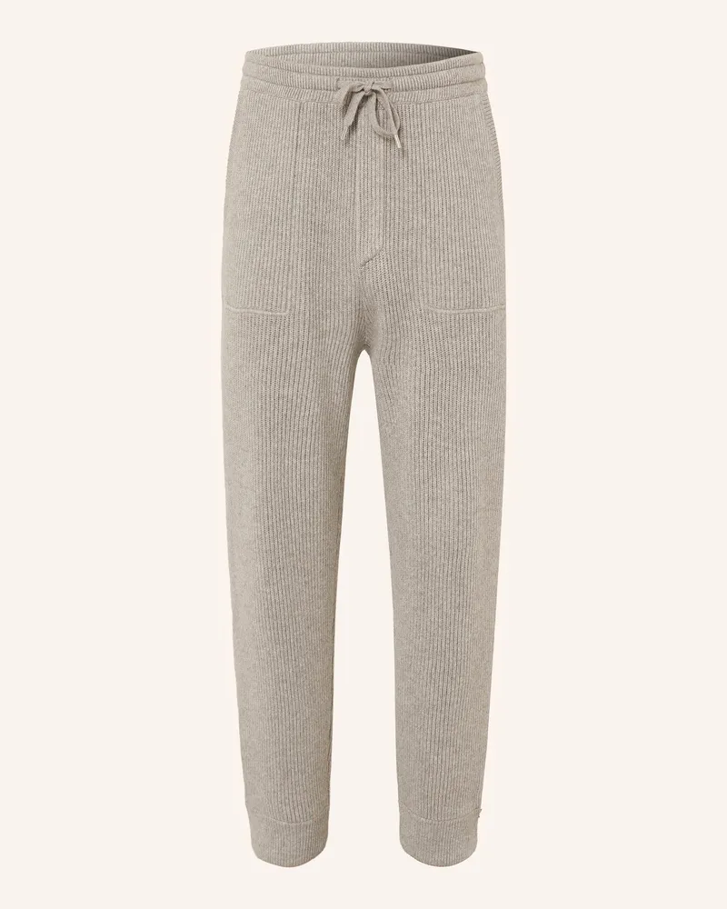 Brunello Cucinelli Strickhose Aus Cashmere grau Grau
