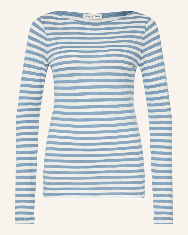Marc O'Polo Longsleeve blau Hellblau