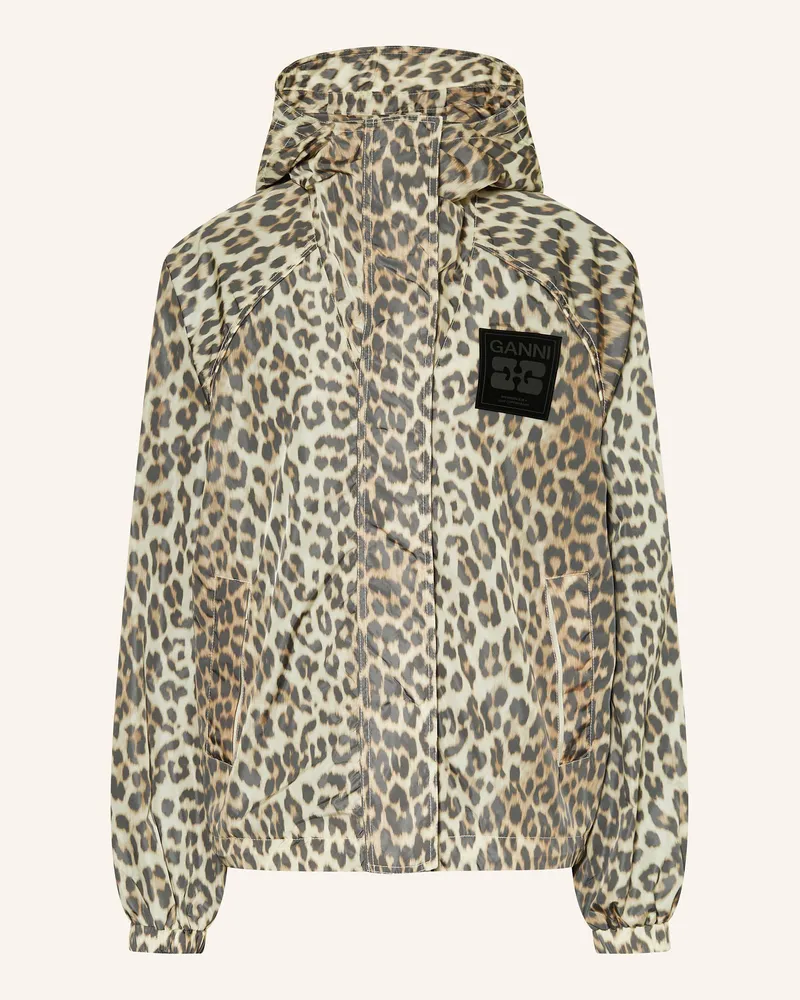 Ganni Overjacket Hellbraun