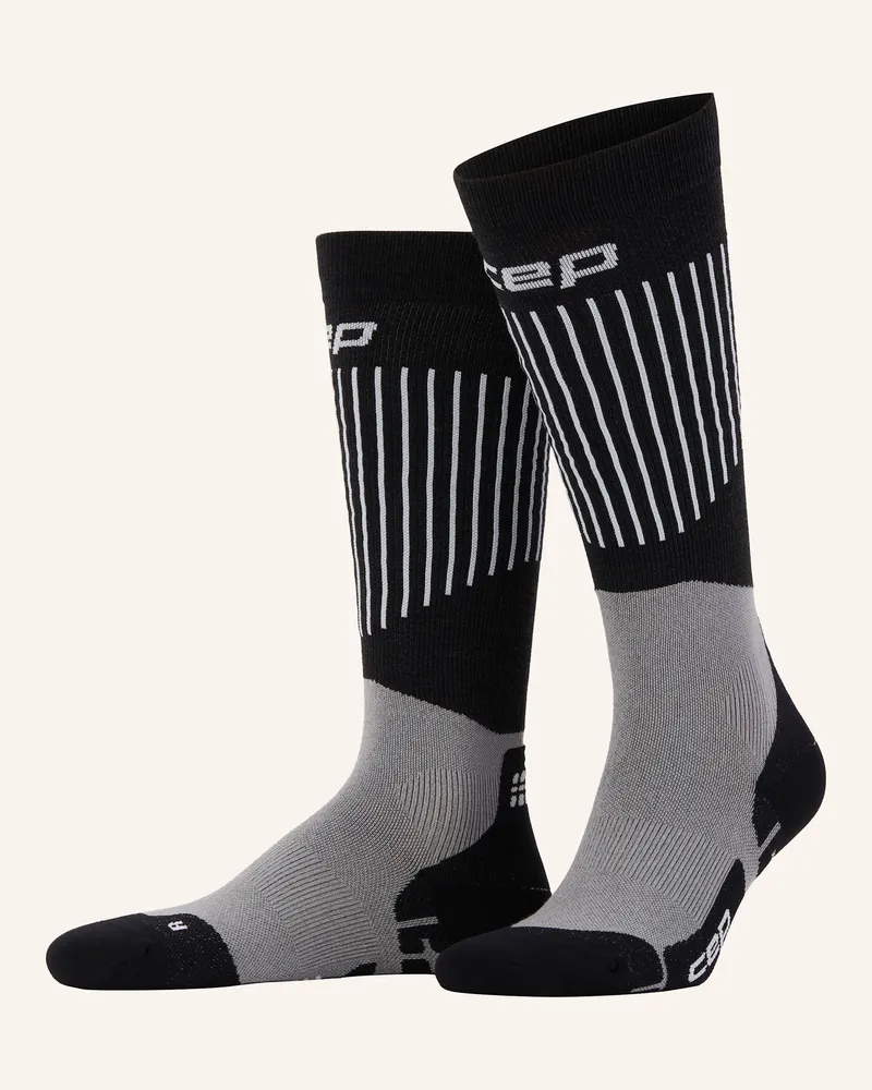 CEP Skisocken Ultralight Compression Light Cushion schwarz 321