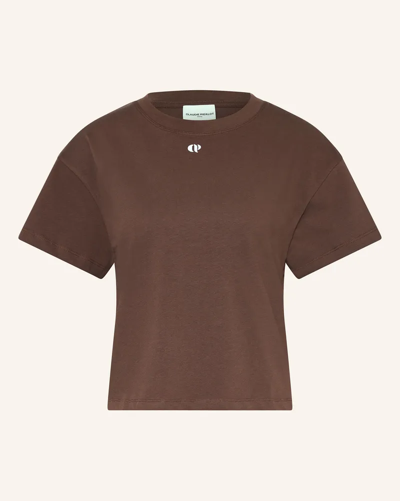 Claudie Pierlot T-Shirt Braun