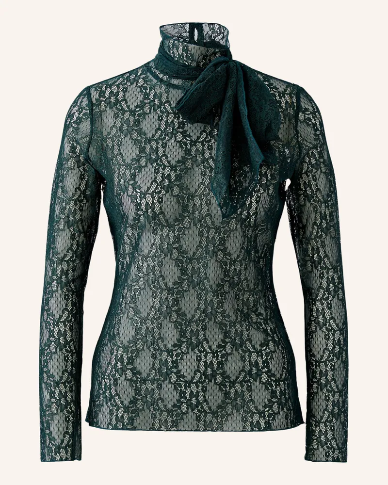Oui  Longsleeve gruen Grün