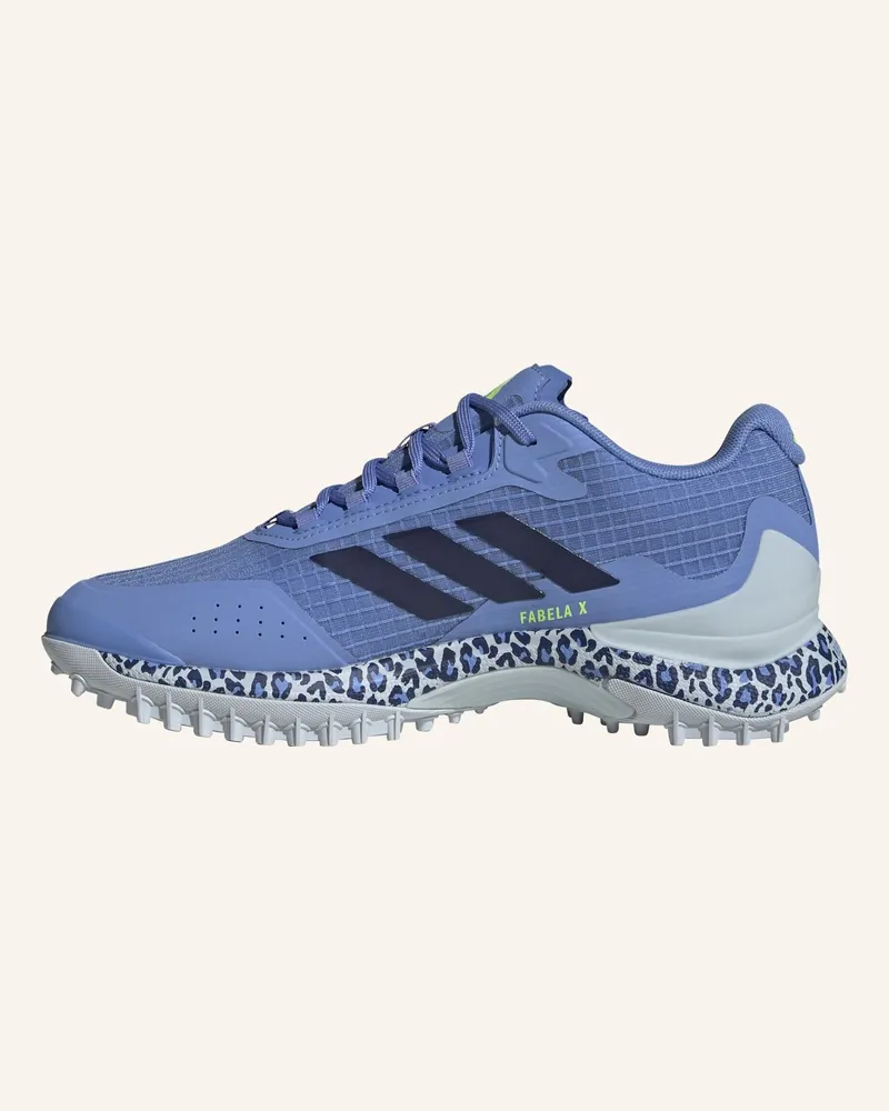 adidas FABELA X 2 FELDHOCKEY-STIEFEL Blau