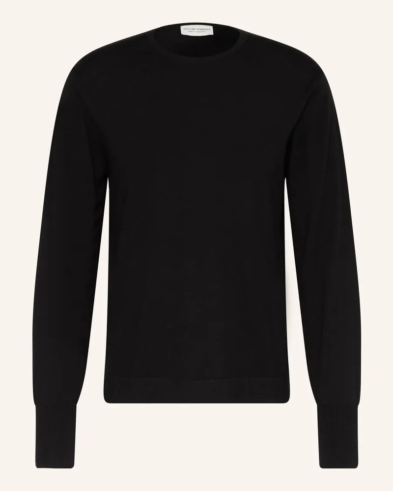 Officine Generale Pullover Nina schwarz Schwarz