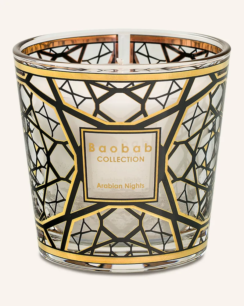 Baobab Collection Duftkerze Arabian Nights schwarz Schwarz
