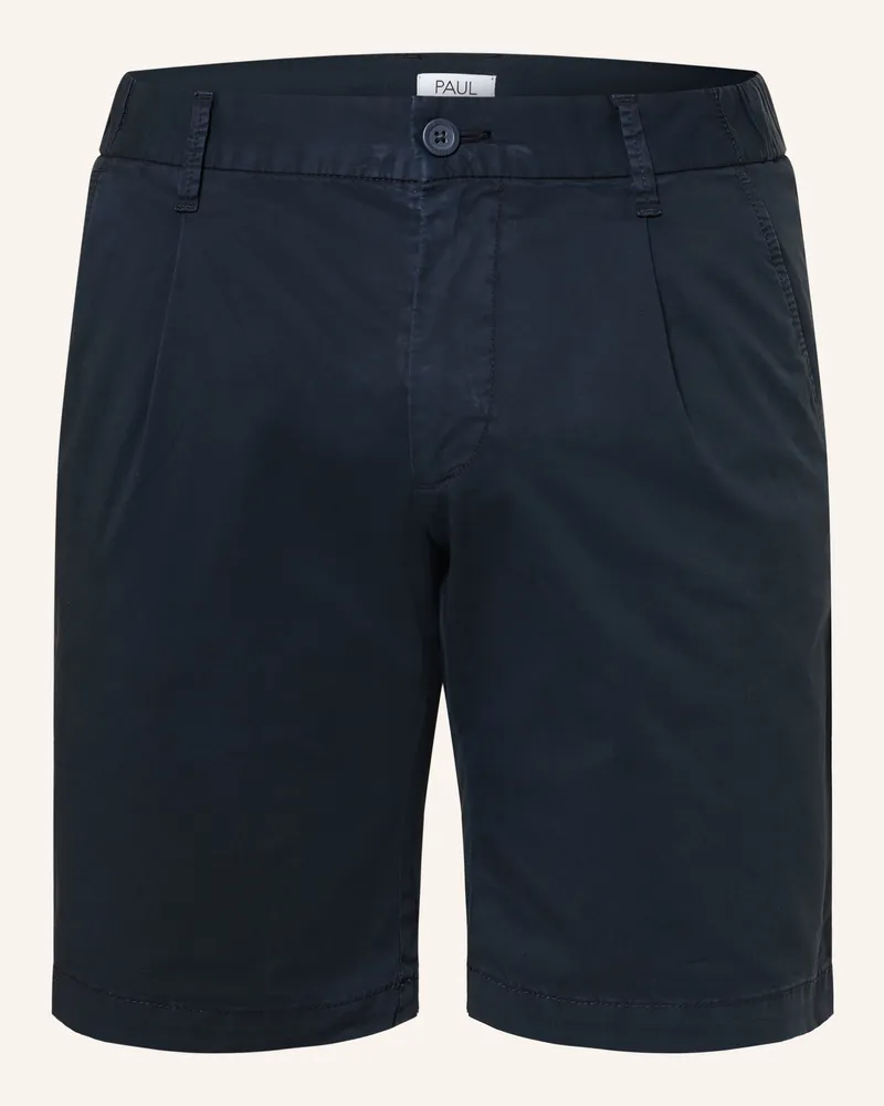 paul Chinoshorts Comfort Fit blau Dunkelblau