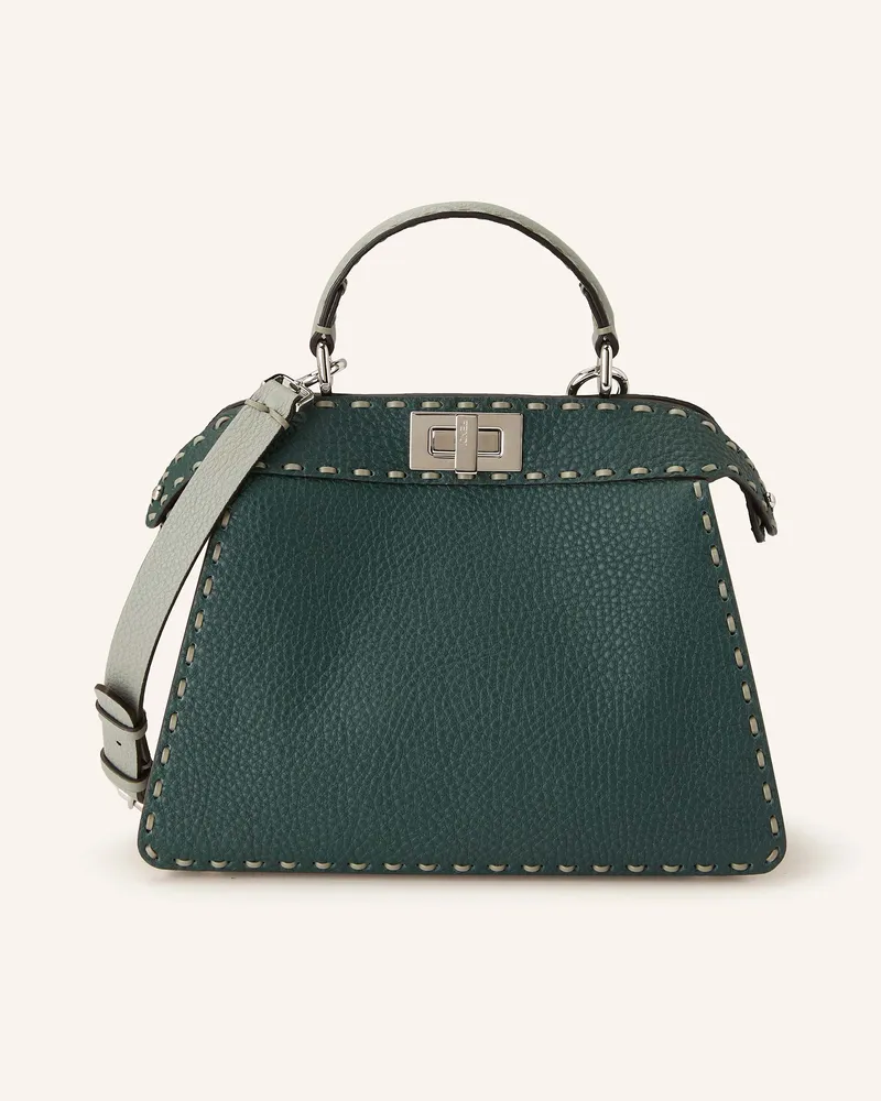 Fendi Handtasche Peekaboo Iseeu gruen Petrol