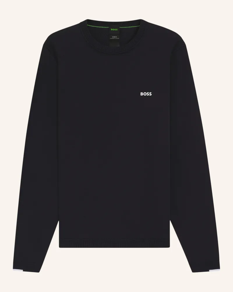 HUGO BOSS Pullover K_EVER-X CN Regular Fit Dunkelblau
