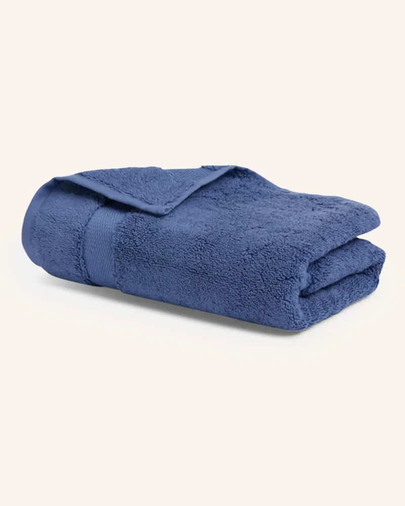 ROYFORT 2er-Set Gästetuch Spa blau Dunkelblau