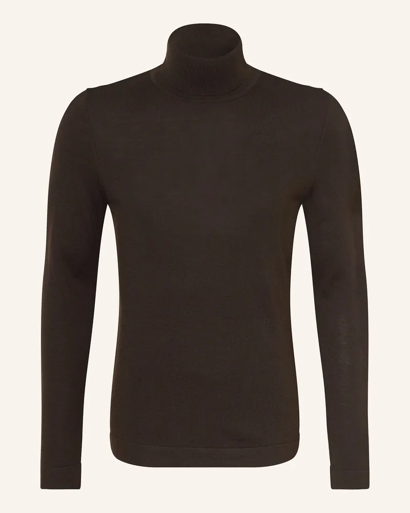 Drykorn Rollkragenpullover Joey braun Dunkelbraun