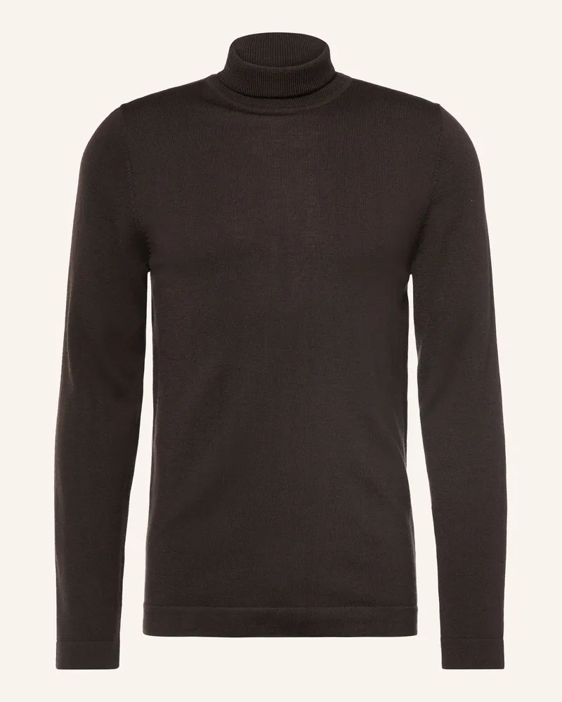 Drykorn Rollkragenpullover Joey braun Dunkelbraun