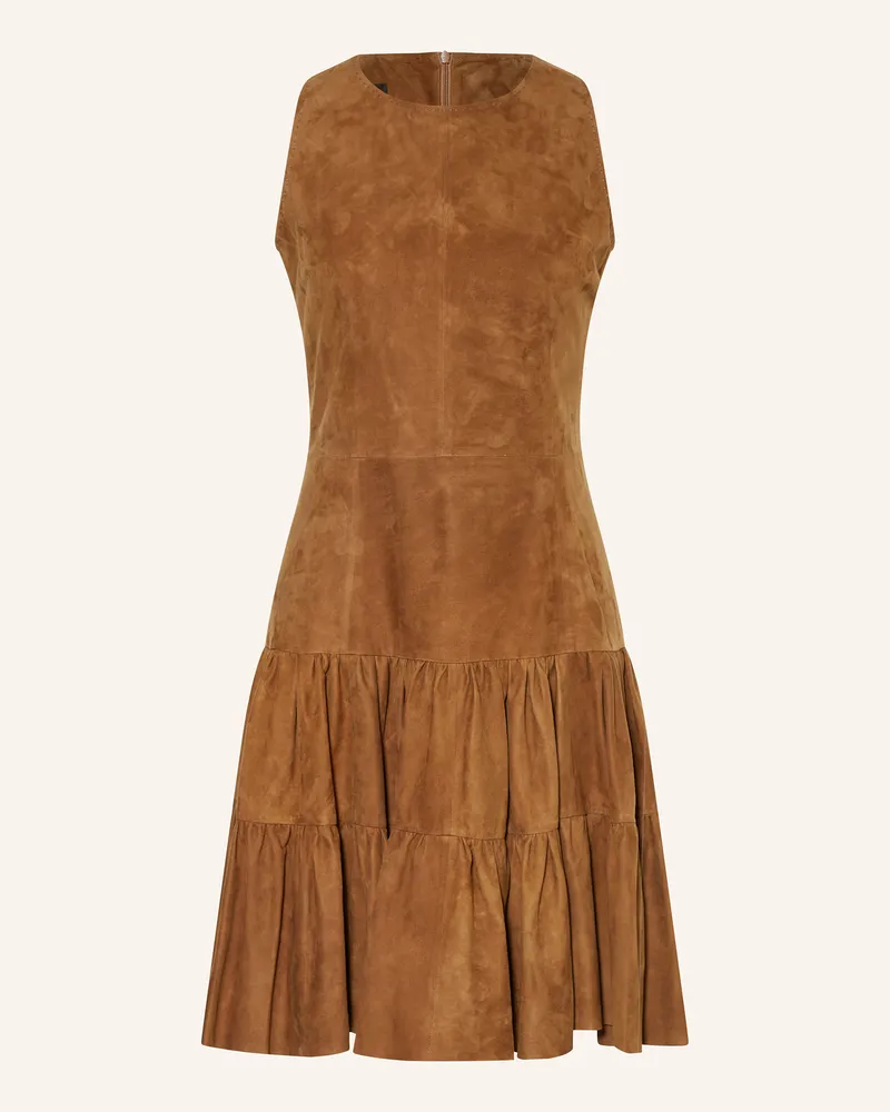 Habsburg Lederkleid LICHTENFELD Braun