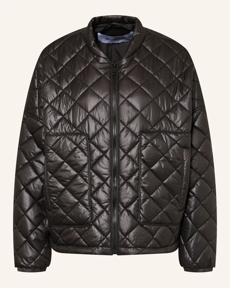 Mrs & HUGS Steppjacke schwarz Schwarz