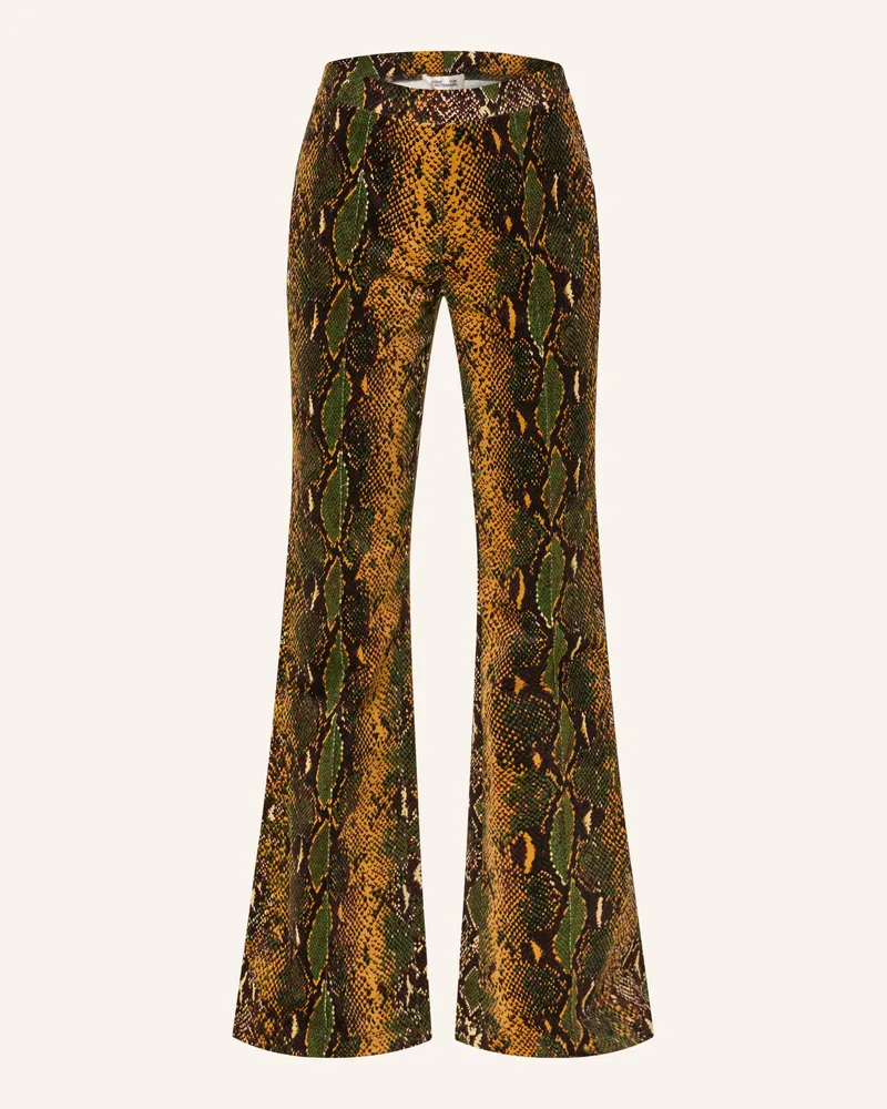 Diane von Furstenberg Cordhose Elise gruen Semcy