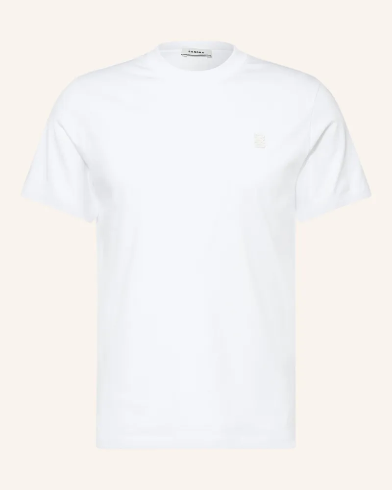 Sandro T-Shirt weiss Weiss