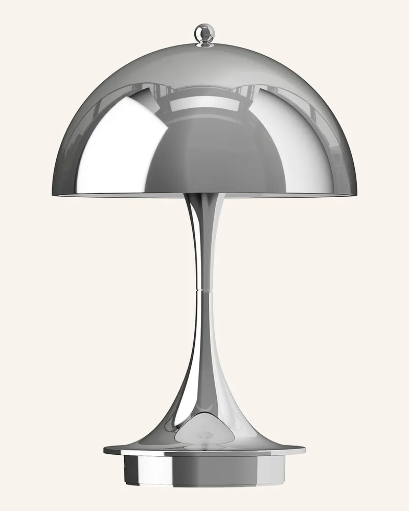 Louis Poulsen Tischleuchte Panthella 160 Portable silber Silber