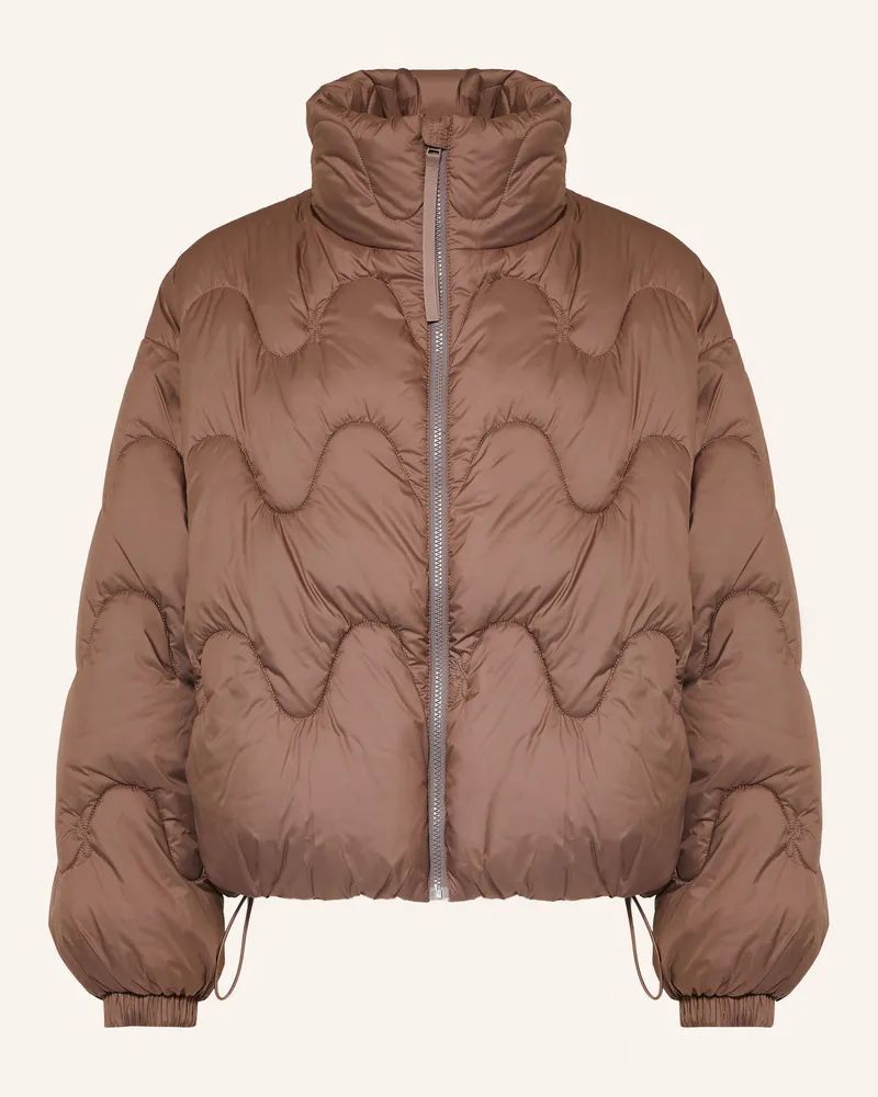 HUGO BOSS Steppjacke Falbala braun Hellbraun