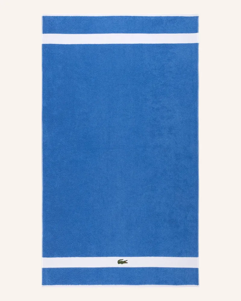 Lacoste Badetuch Lcasual orange Hellblau