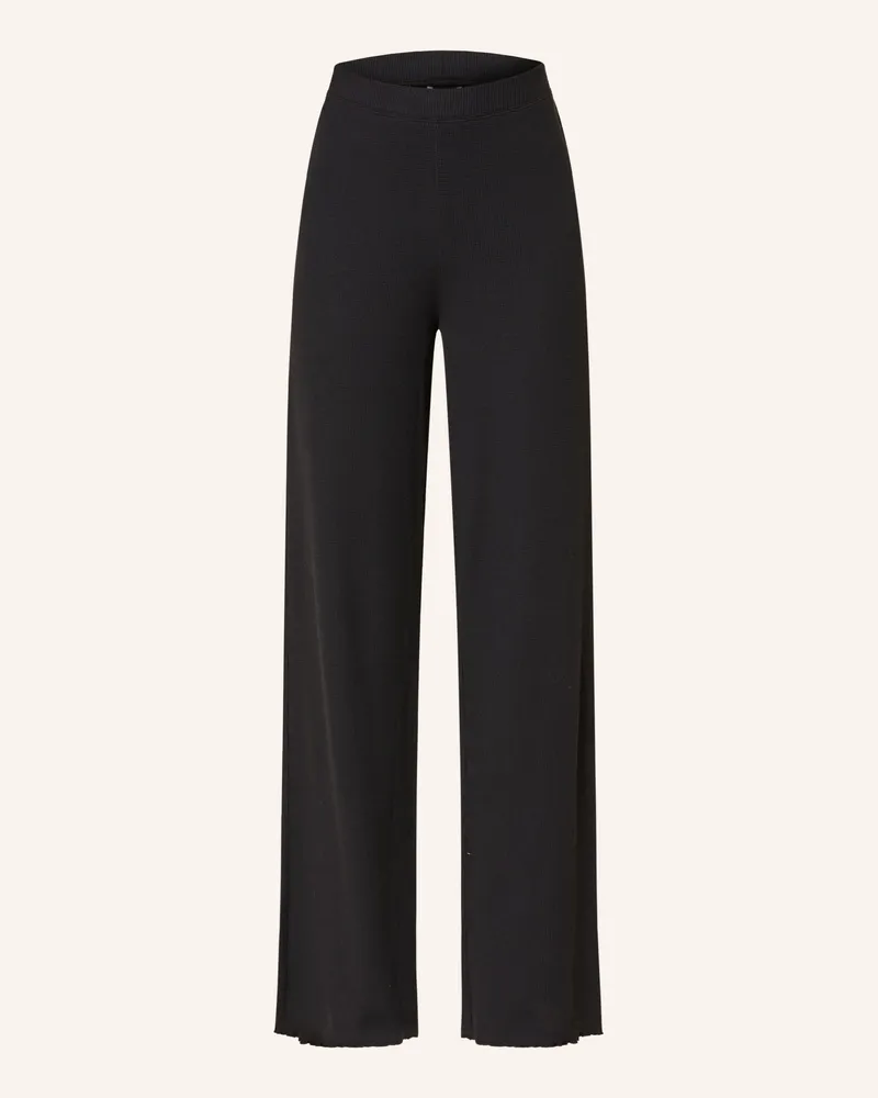 HUGO BOSS Schlafhose Cosy schwarz Schwarz