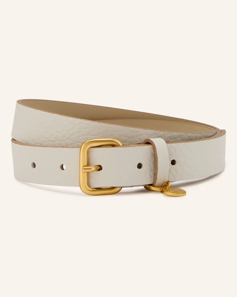 Gianni Chiarini Ledergürtel beige Creme