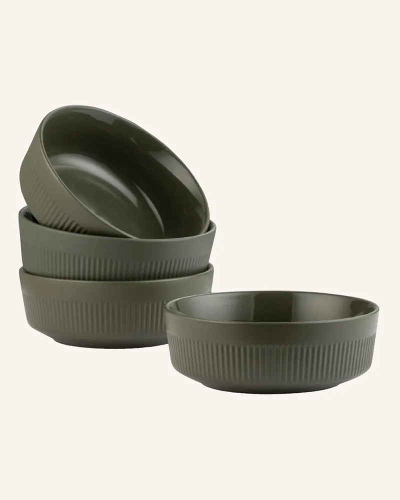 Marc O'Polo Schale Moments Small gruen Oliv