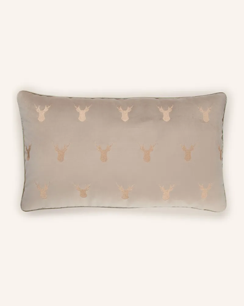Pad Dekokissenhülle Elk Aus Samt beige Beige