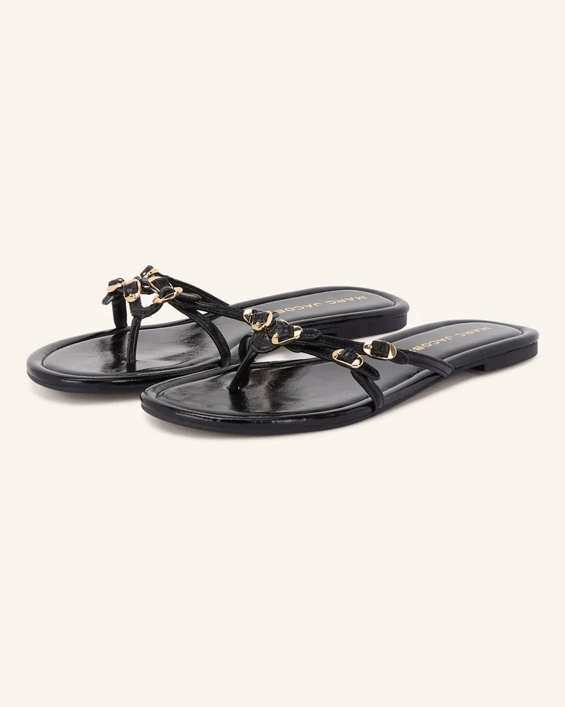 Marc Jacobs Zehentrenner THE KIKI SANDAL Schwarz